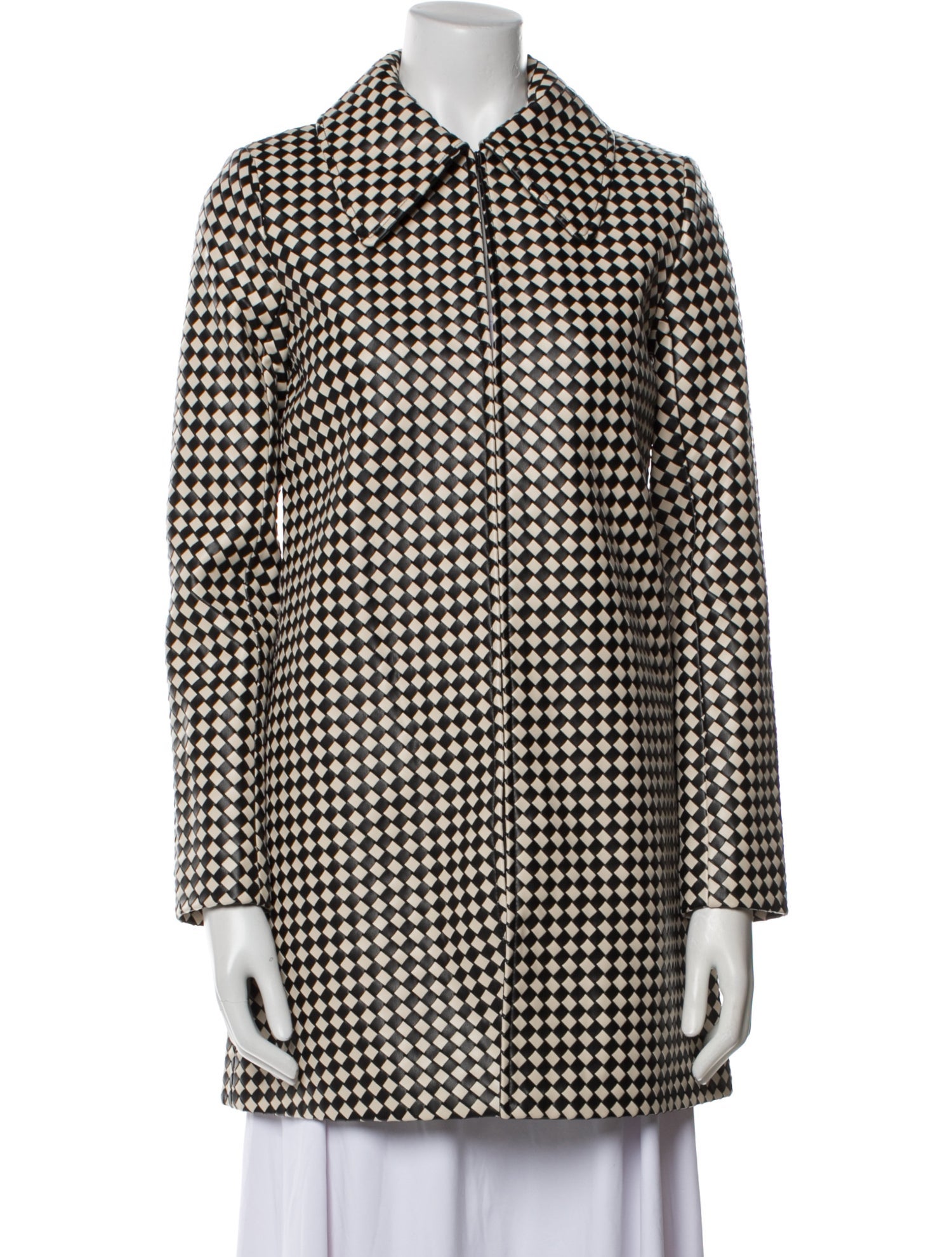 Alice + Olivia Faux Leather Printed Jacket w/ Tags