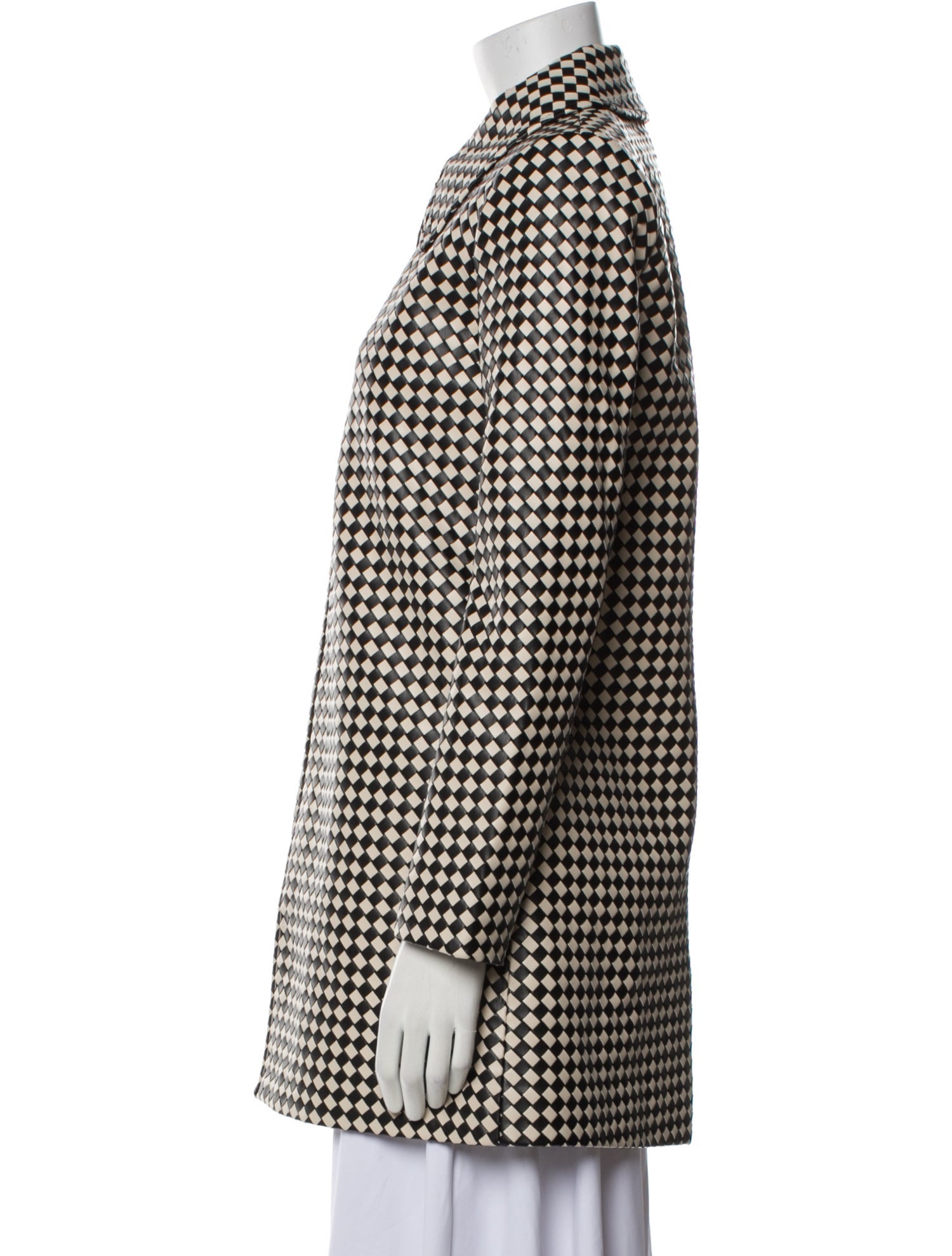 Alice + Olivia Faux Leather Printed Jacket w/ Tags