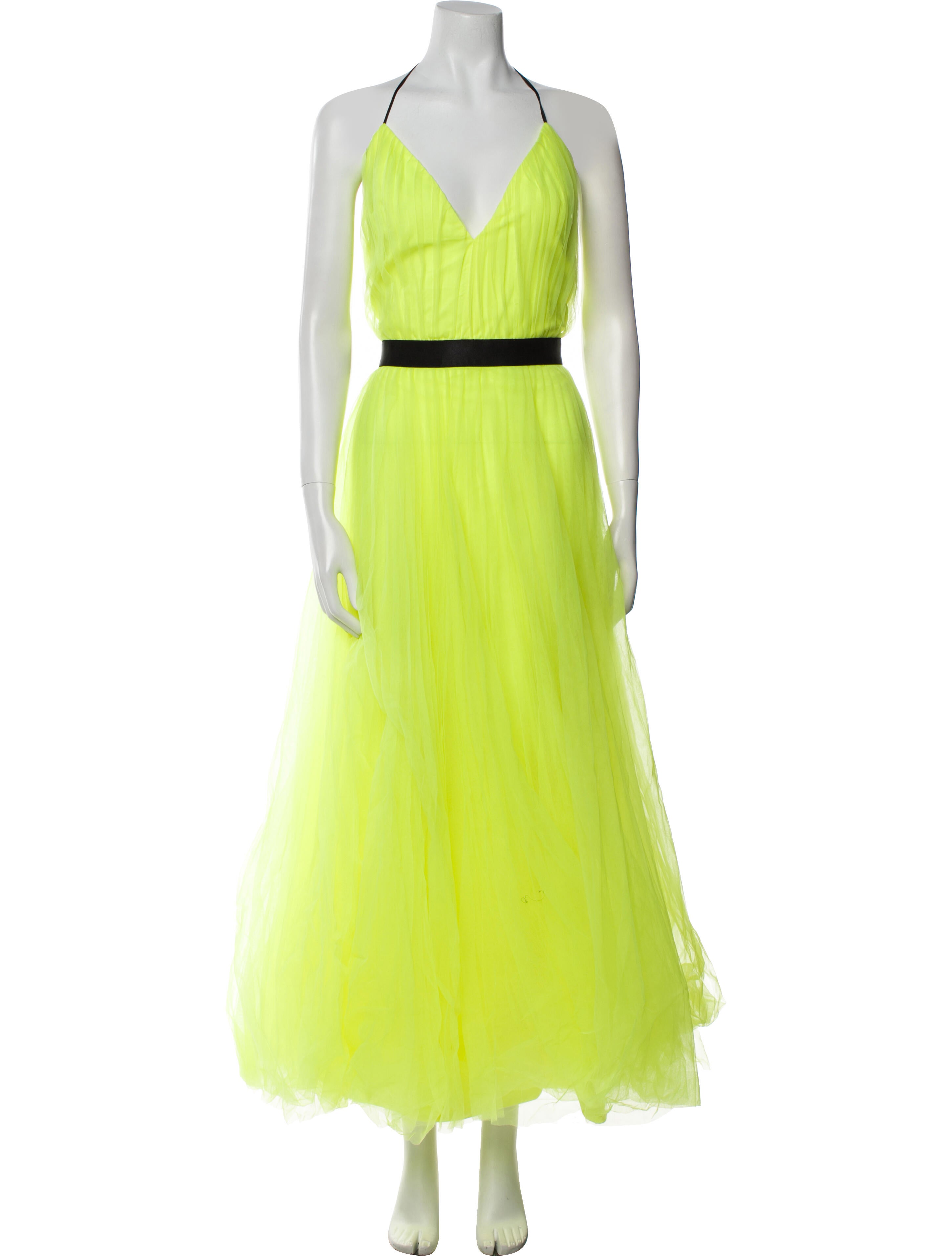 Alice + Olivia Halterneck Long Dress w/ Tags