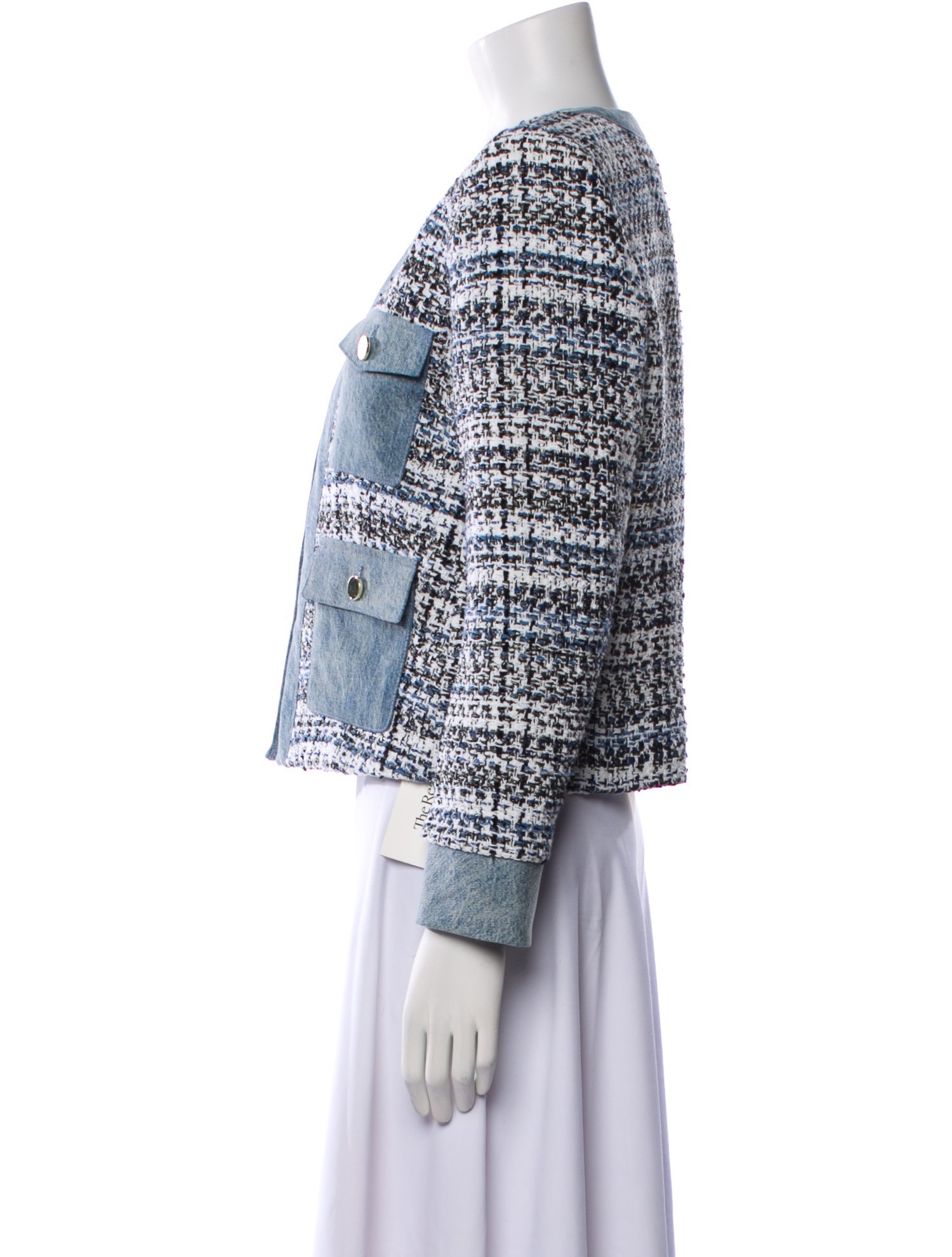 Alice + Olivia Tweed Pattern Evening Jacket w/ Tags