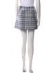 Alice + Olivia Tweed Pattern Mini Skirt