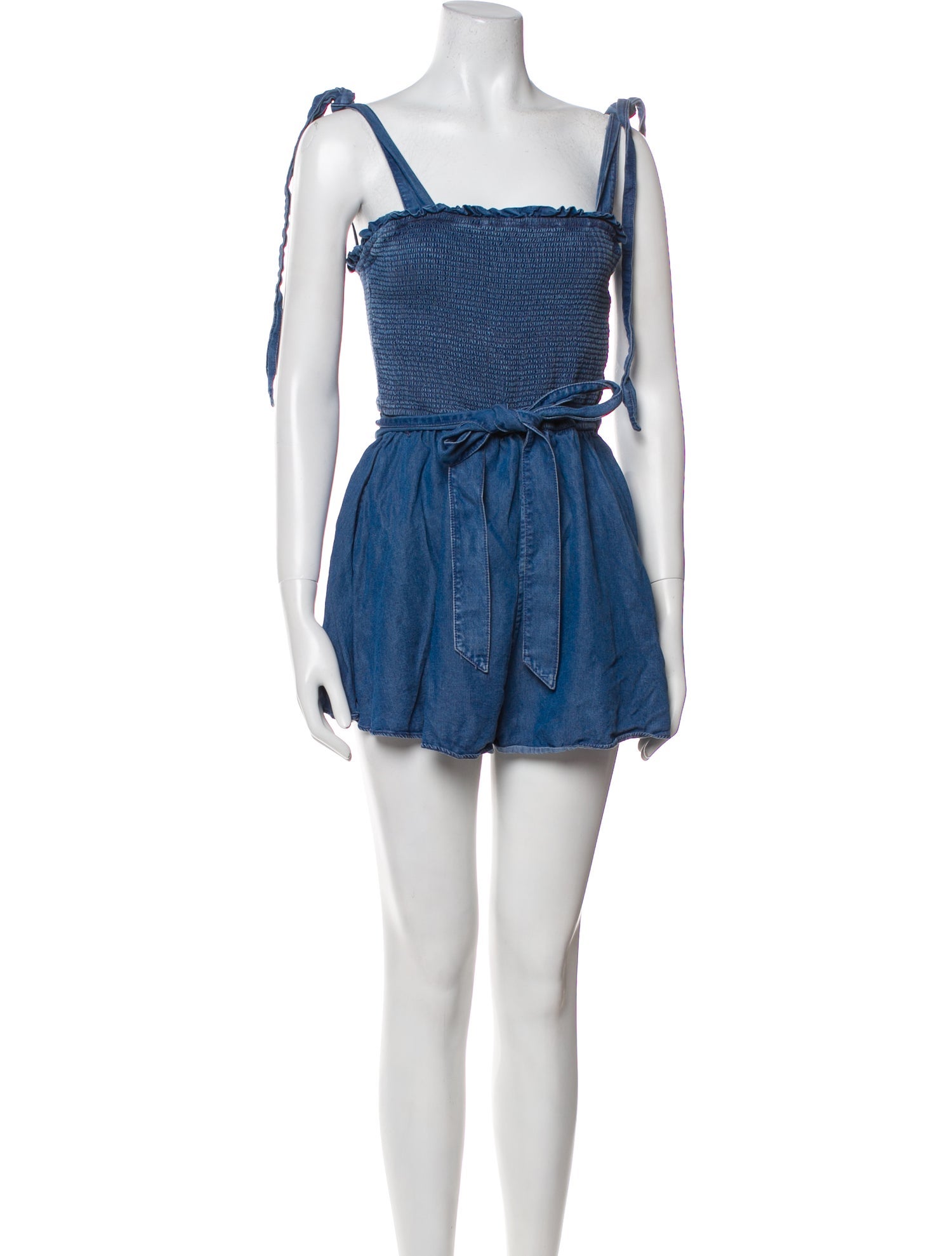 Alice + Olivia Square Neckline Romper