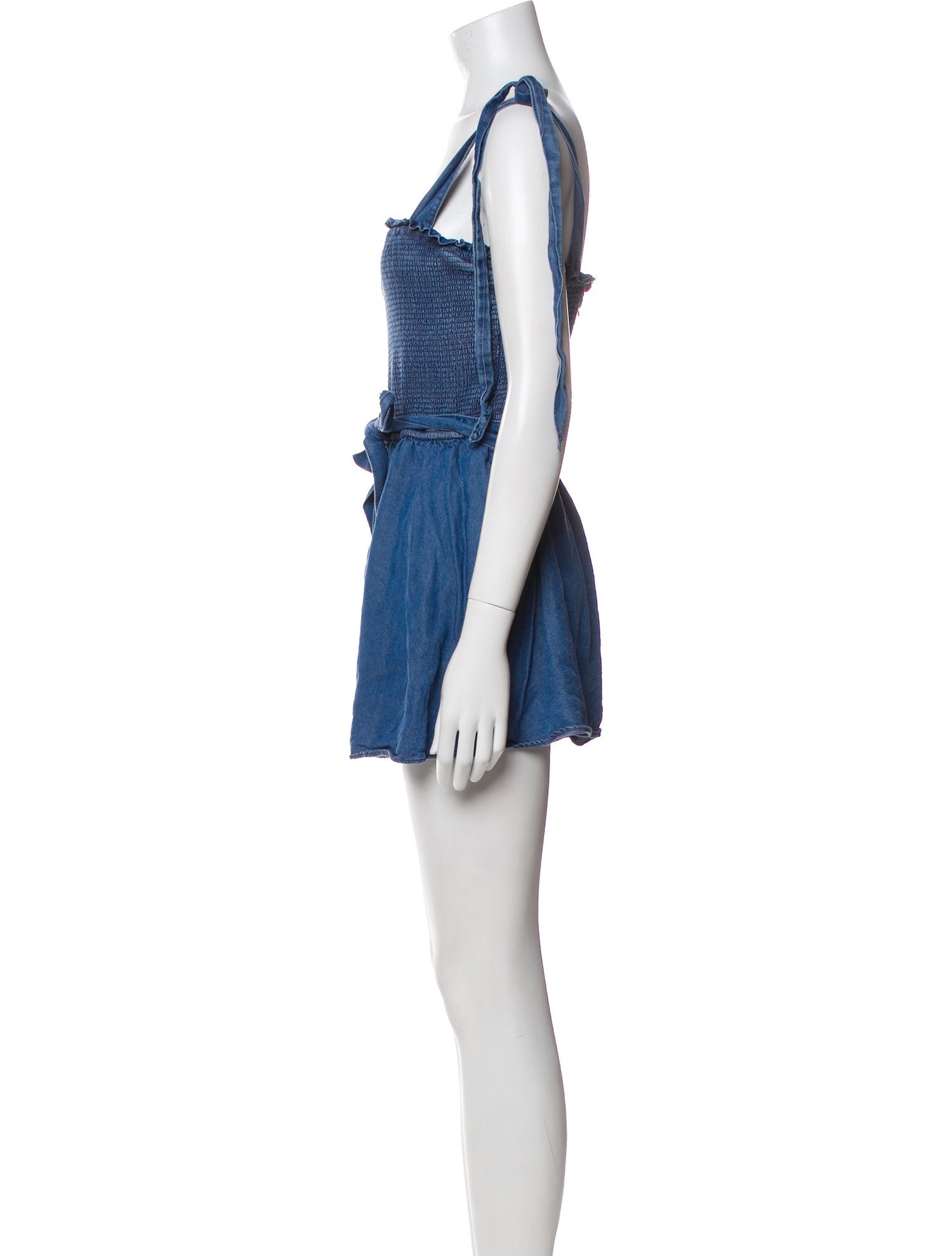 Alice + Olivia Square Neckline Romper