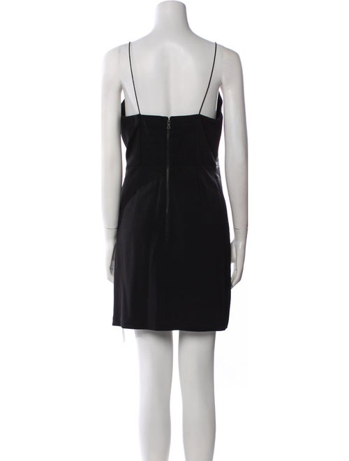 Alice + Olivia V-Neck Mini Dress