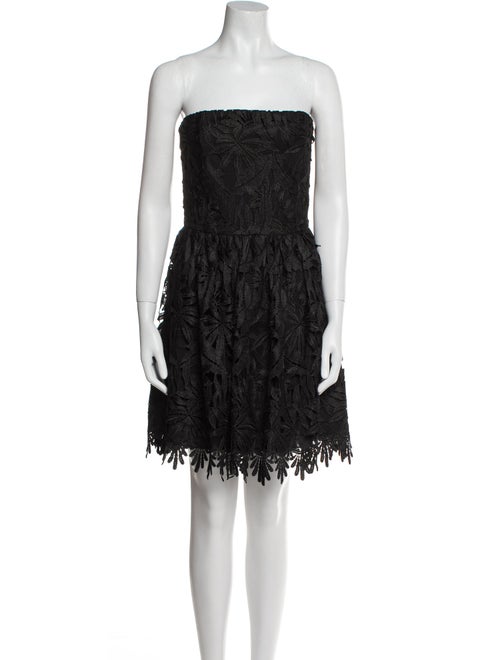 Alice + Olivia Strapless Mini Dress