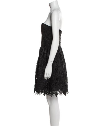 Alice + Olivia Strapless Mini Dress