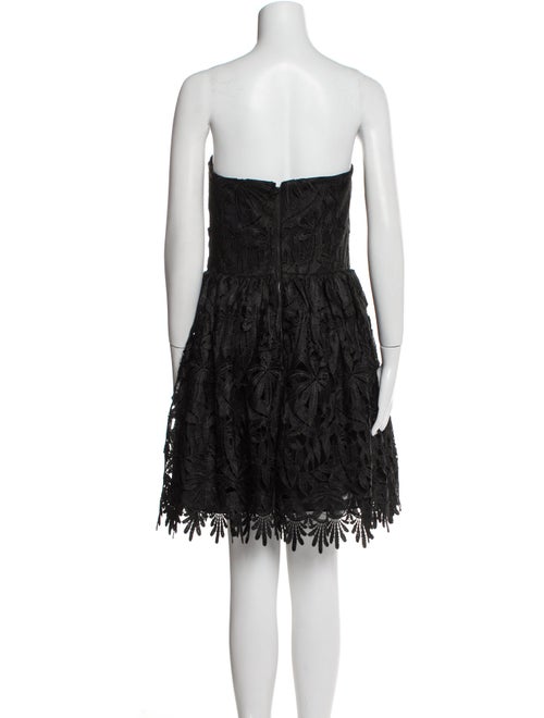 Alice + Olivia Strapless Mini Dress