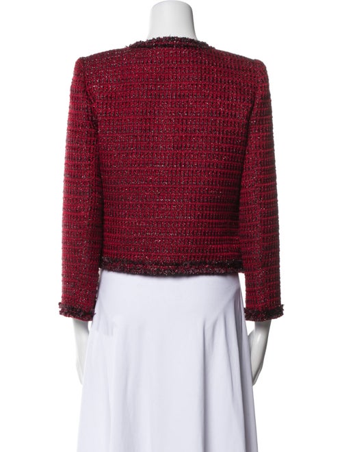 Alice + Olivia Tweed Pattern Evening Jacket