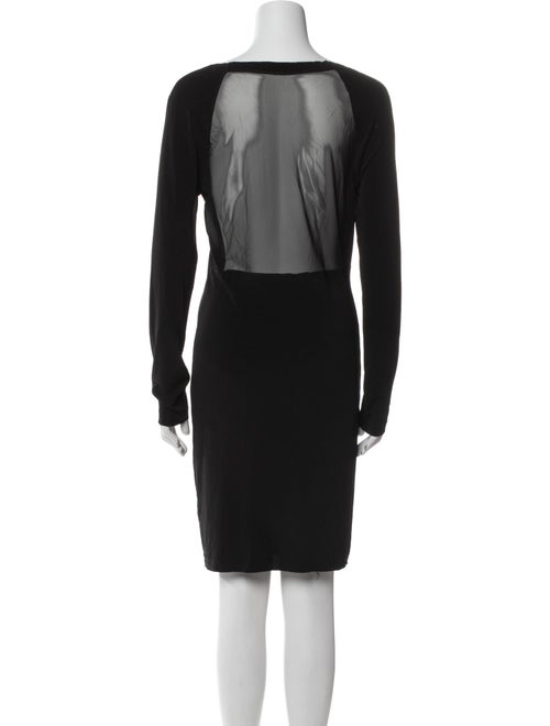 Alice + Olivia Bateau Neckline Knee-Length Dress