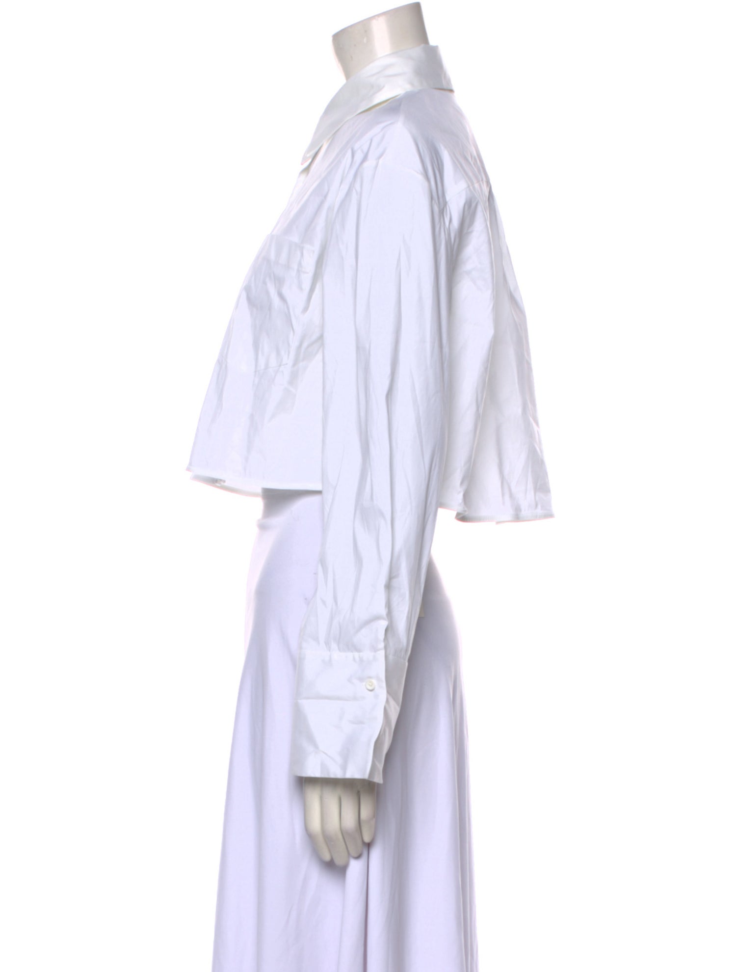 Alice + Olivia Long Sleeve Crop Top