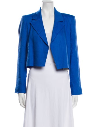 Alice + Olivia Linen Blazer