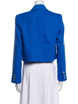 Alice + Olivia Linen Blazer