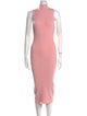 Alice + Olivia Turtleneck Midi Length Dress