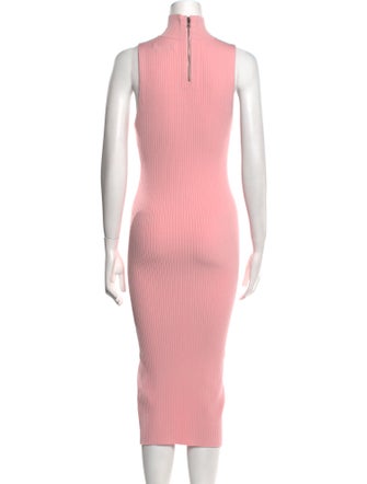 Alice + Olivia Turtleneck Midi Length Dress