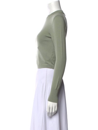 Alice + Olivia Wool Crew Neck Sweater