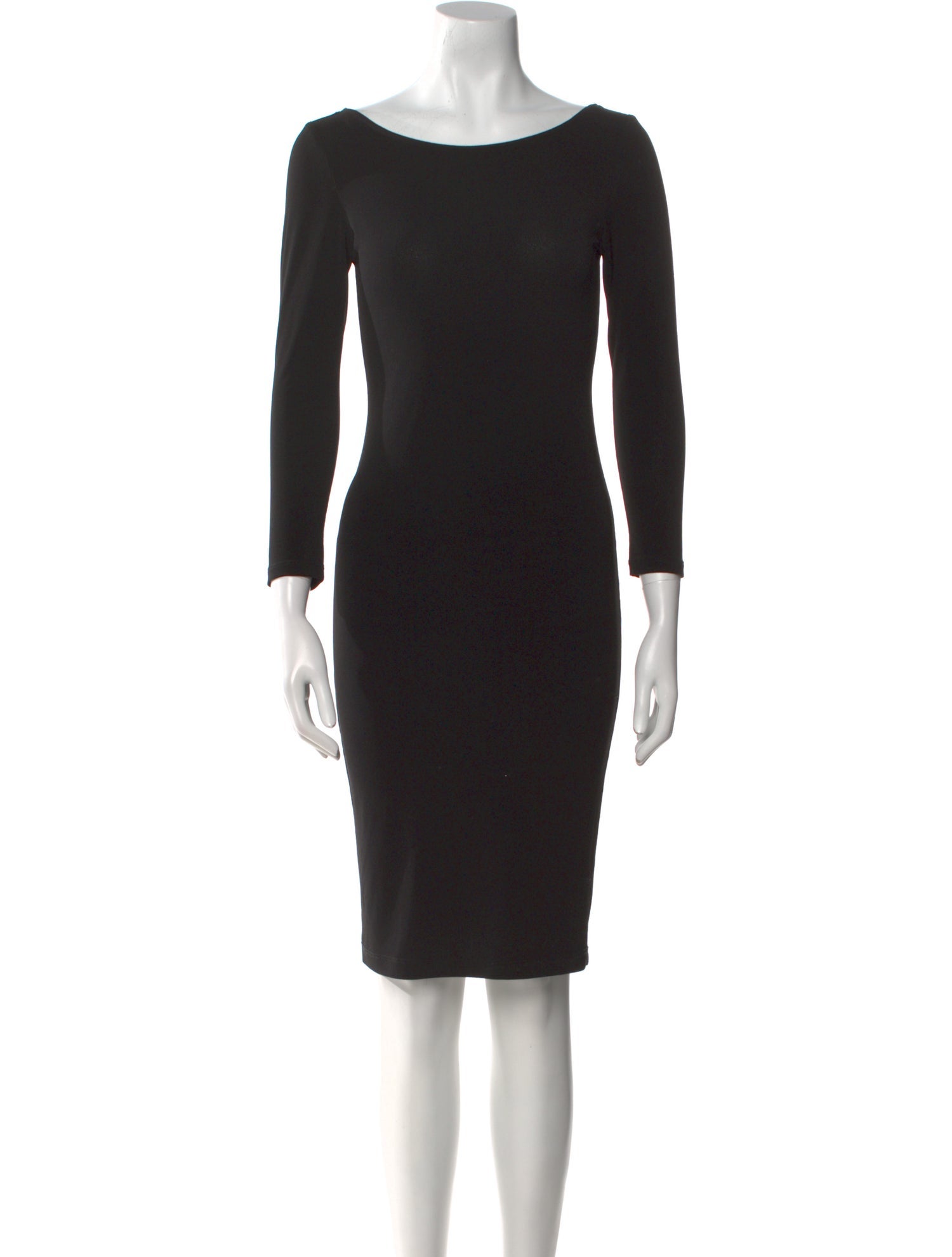 Alice + Olivia Bateau Neckline Knee-Length Dress