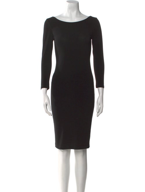 Alice + Olivia Bateau Neckline Knee-Length Dress