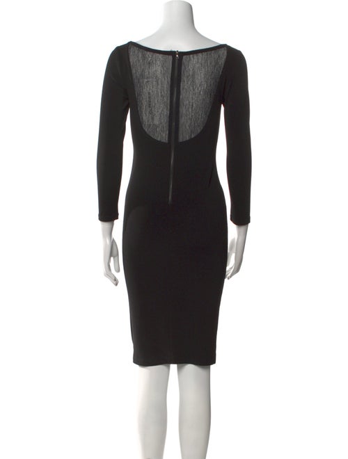 Alice + Olivia Bateau Neckline Knee-Length Dress