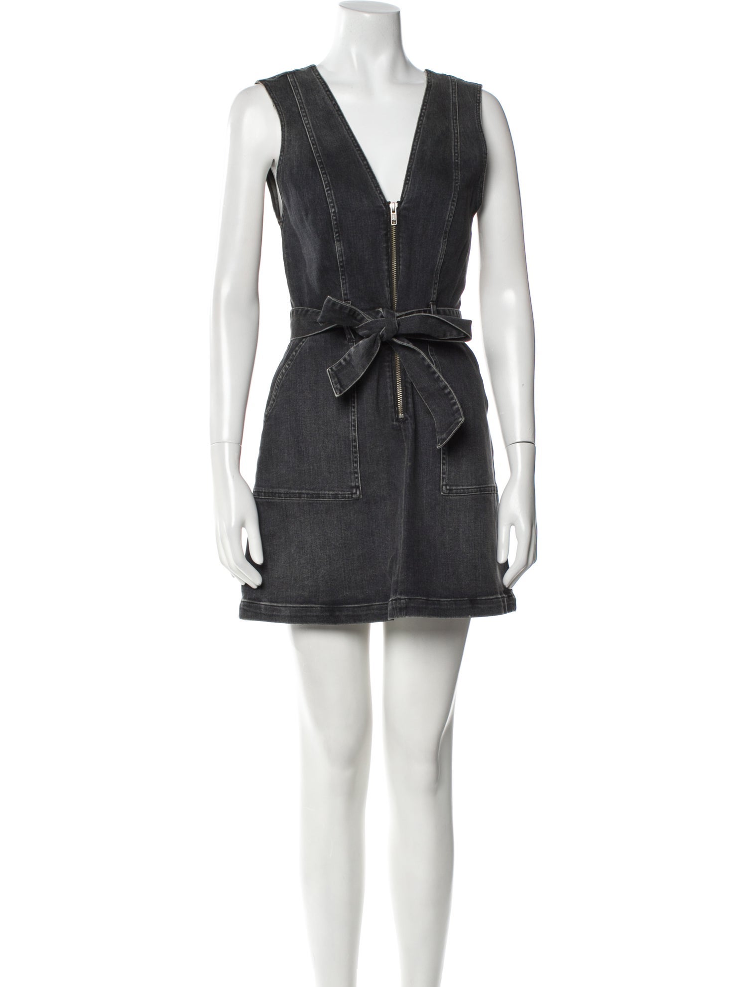 Alice + Olivia V-Neck Mini Dress