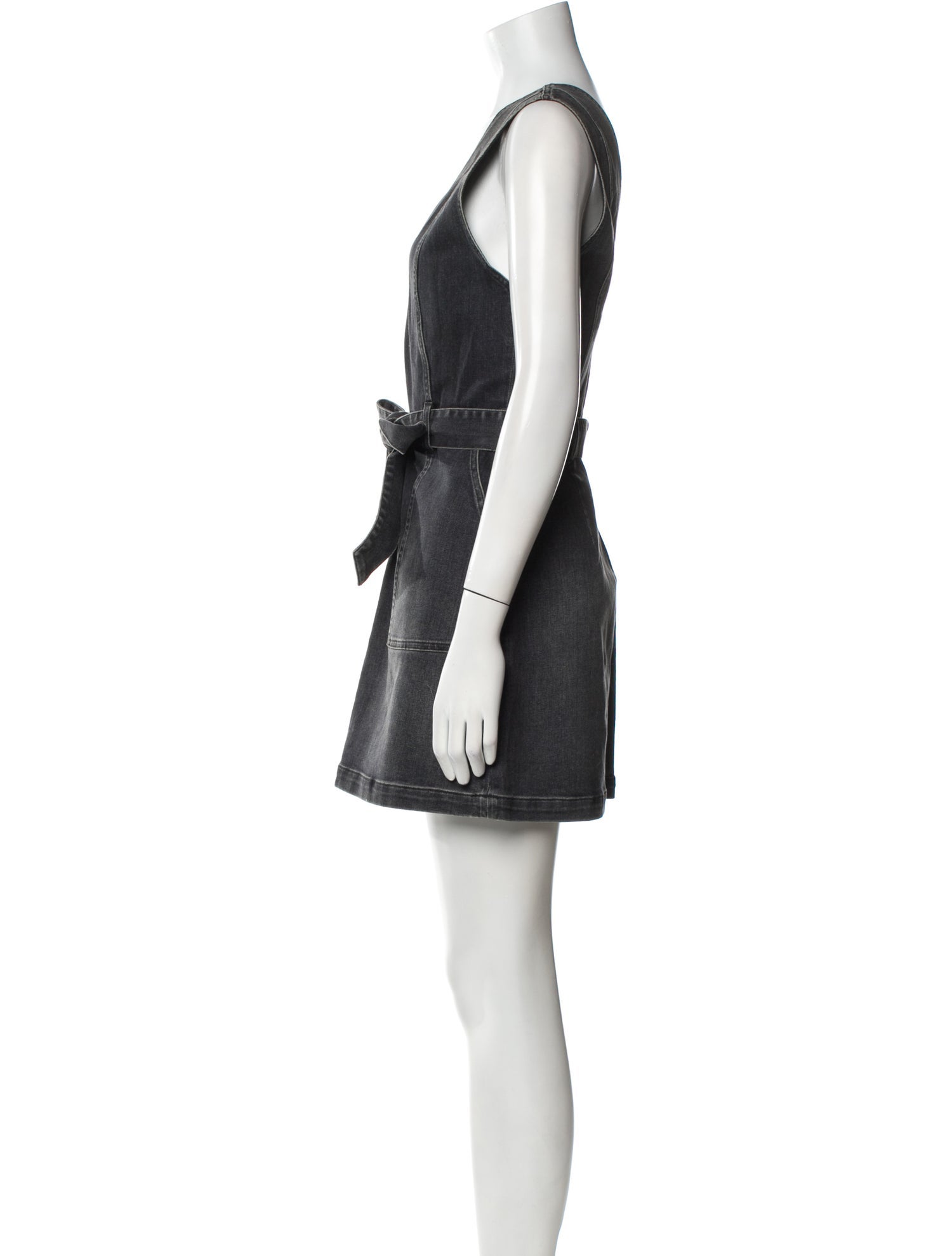 Alice + Olivia V-Neck Mini Dress