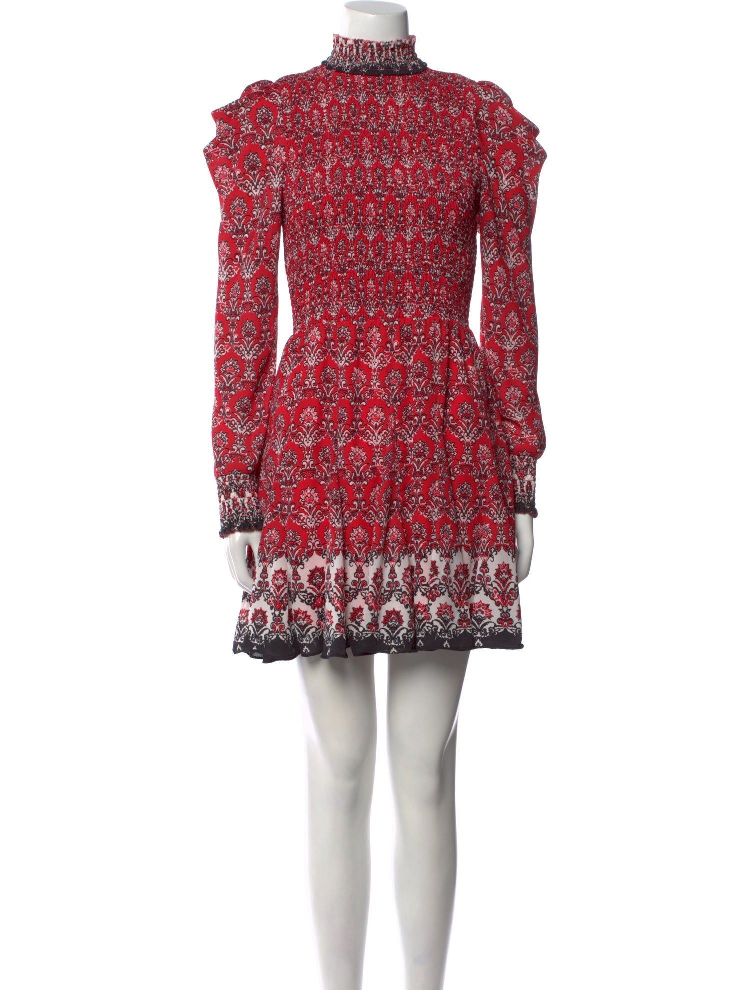 Alice + Olivia Printed Mini Dress