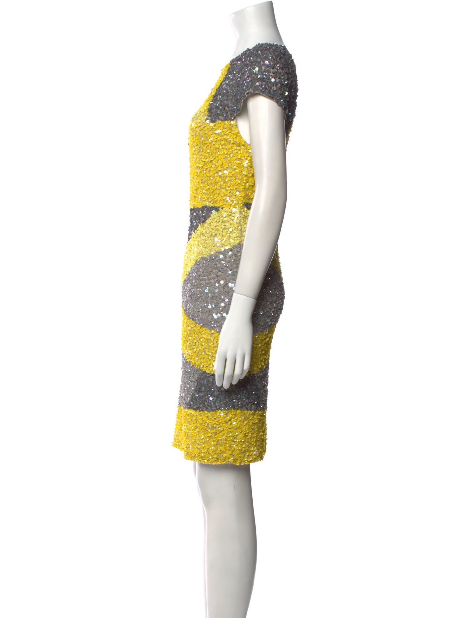 Alice + Olivia Printed Knee-Length Dress