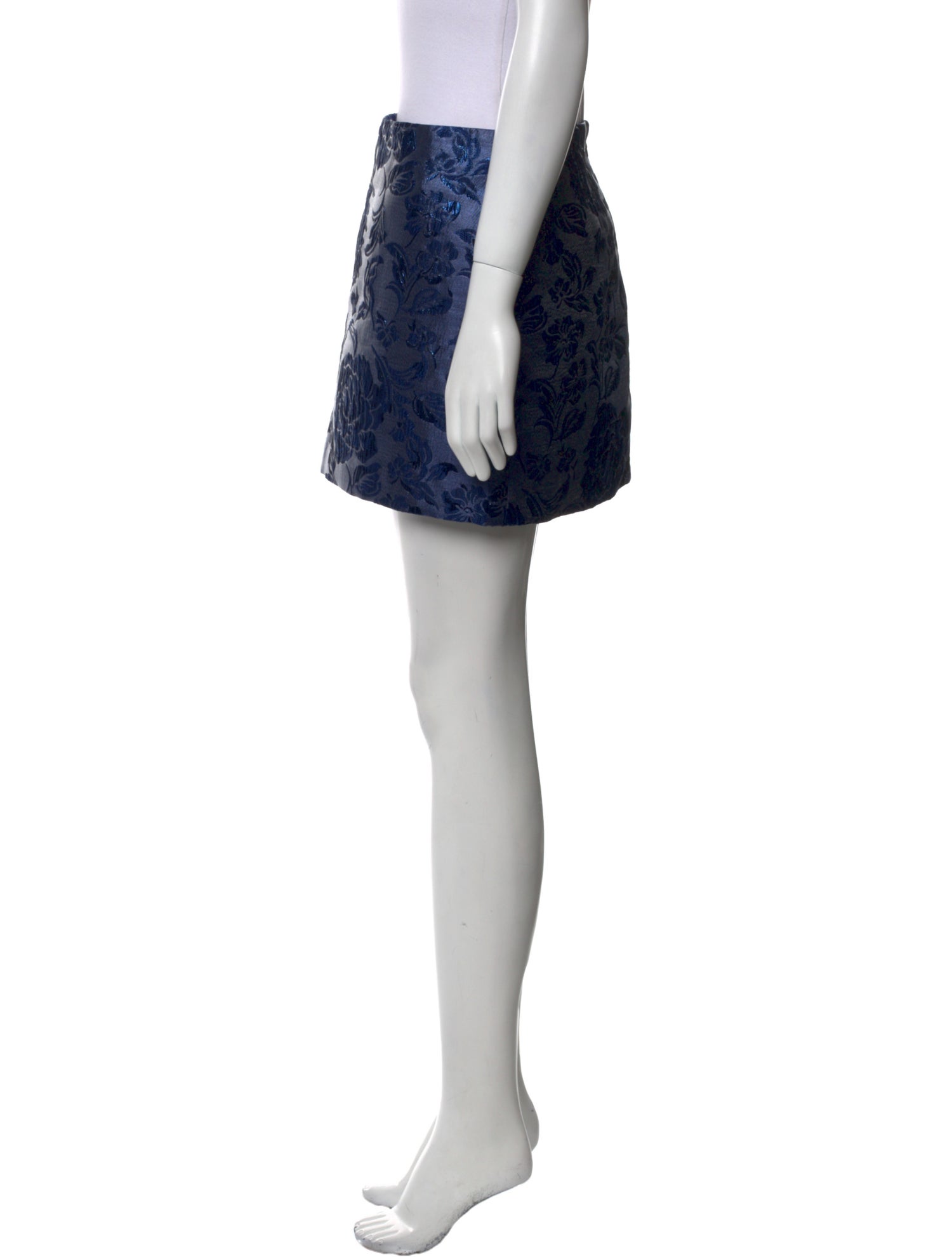 Alice + Olivia Floral Print Mini Skirt