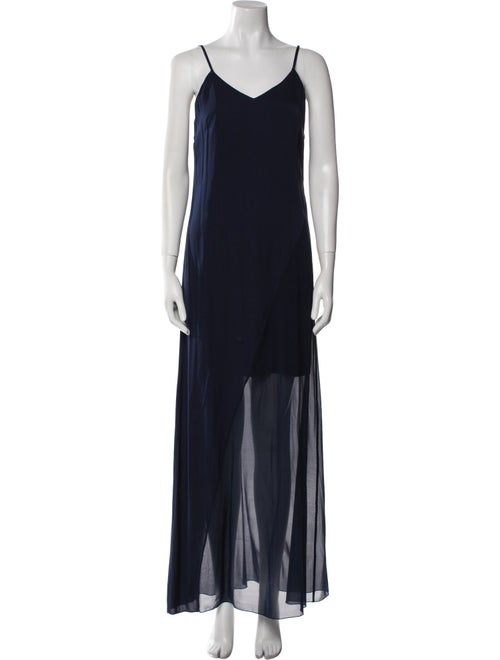 Alice + Olivia Silk Long Dress