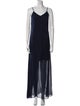 Alice + Olivia Silk Long Dress