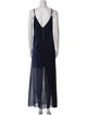 Alice + Olivia Silk Long Dress