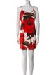 Alice + Olivia Floral Print Mini Dress