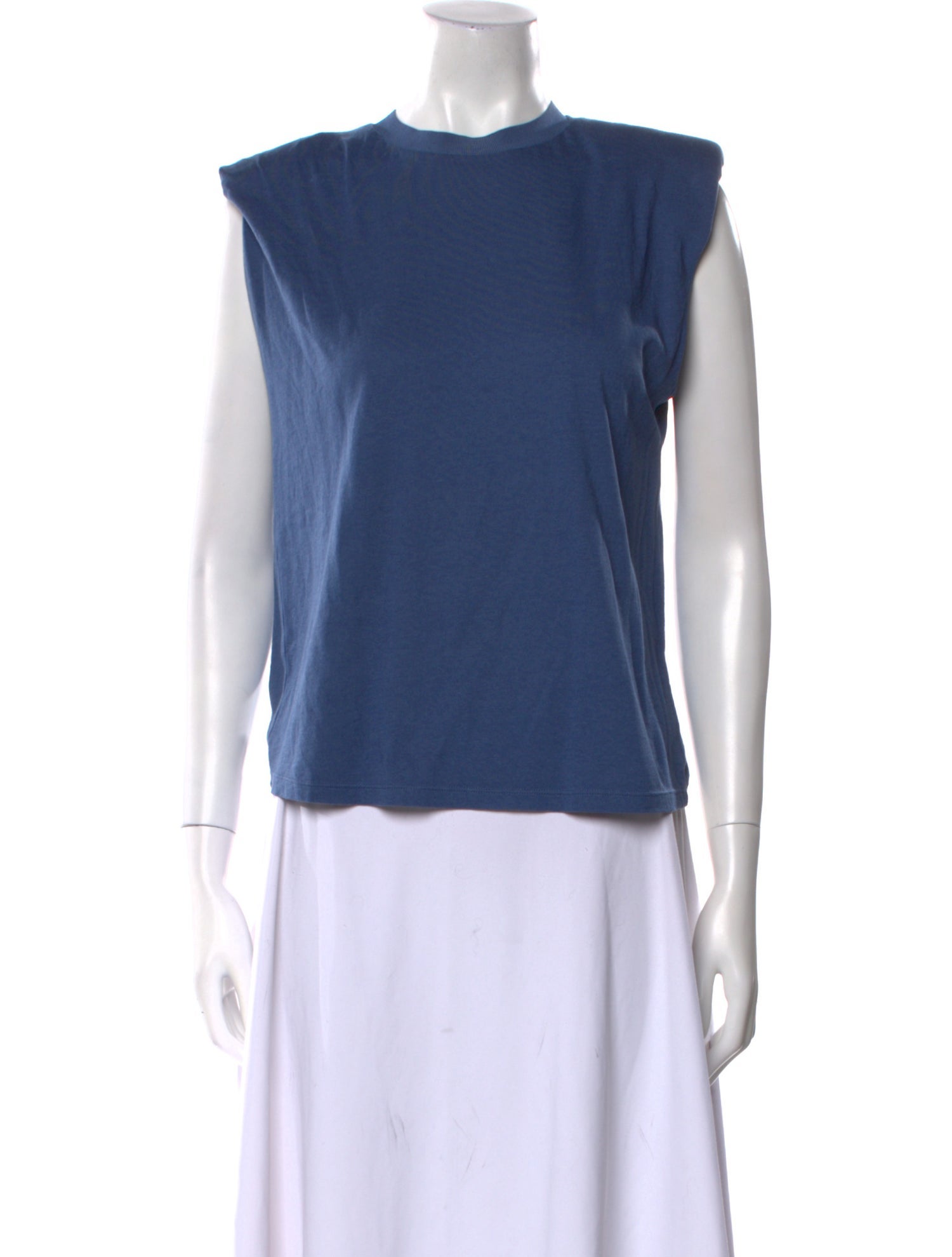 Alice + Olivia Crew Neck Sleeveless Top