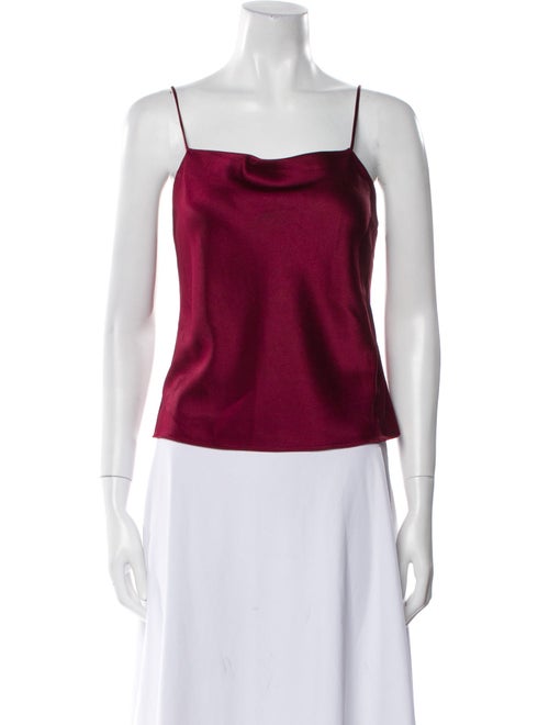 Alice + Olivia Square Neckline Sleeveless Top