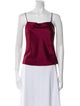 Alice + Olivia Square Neckline Sleeveless Top