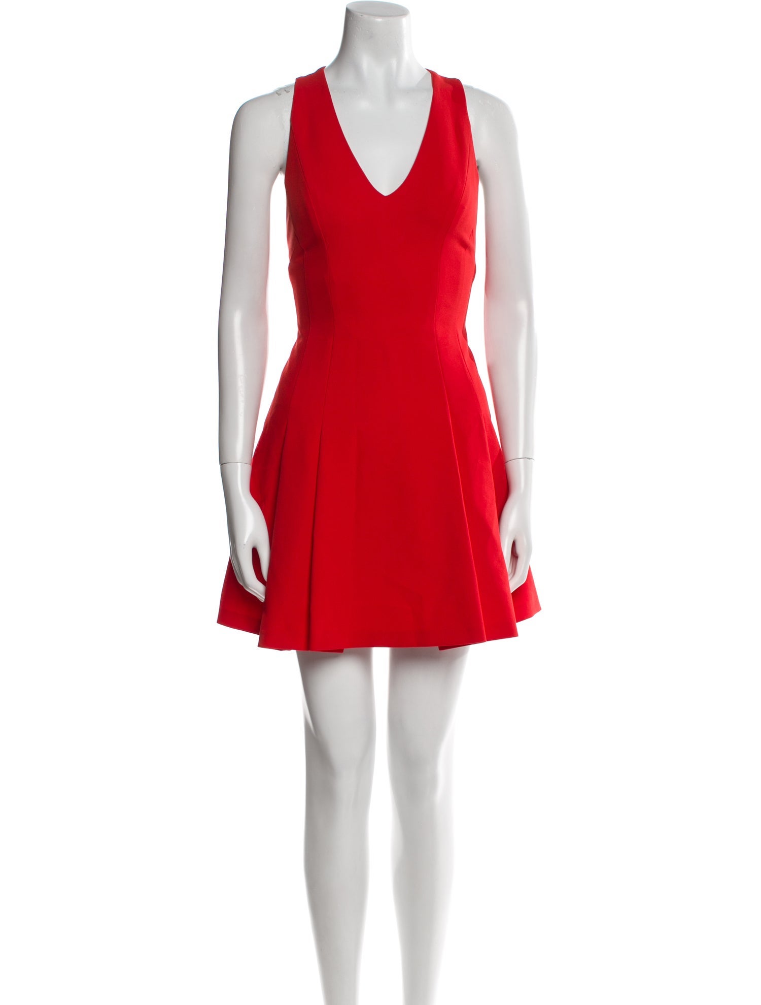 Alice + Olivia V-Neck Mini Dress