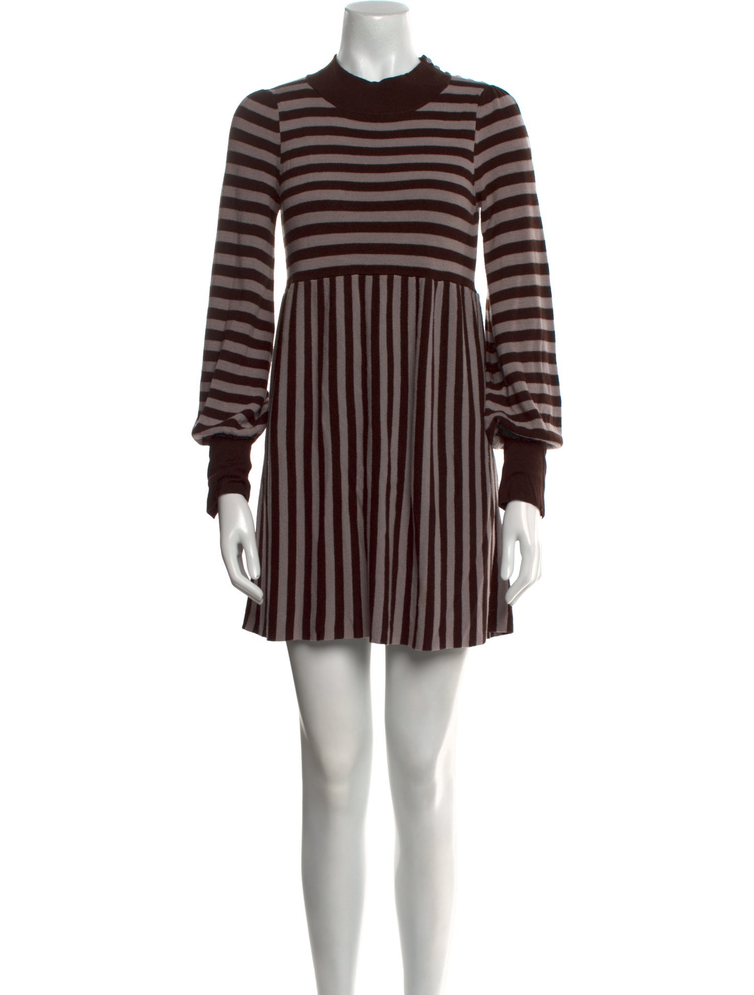 Alice + Olivia Striped Mini Dress