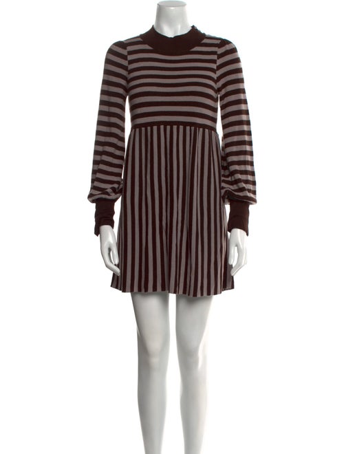 Alice + Olivia Striped Mini Dress