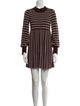 Alice + Olivia Striped Mini Dress