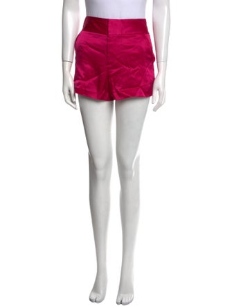 Alice + Olivia Silk Mini Shorts