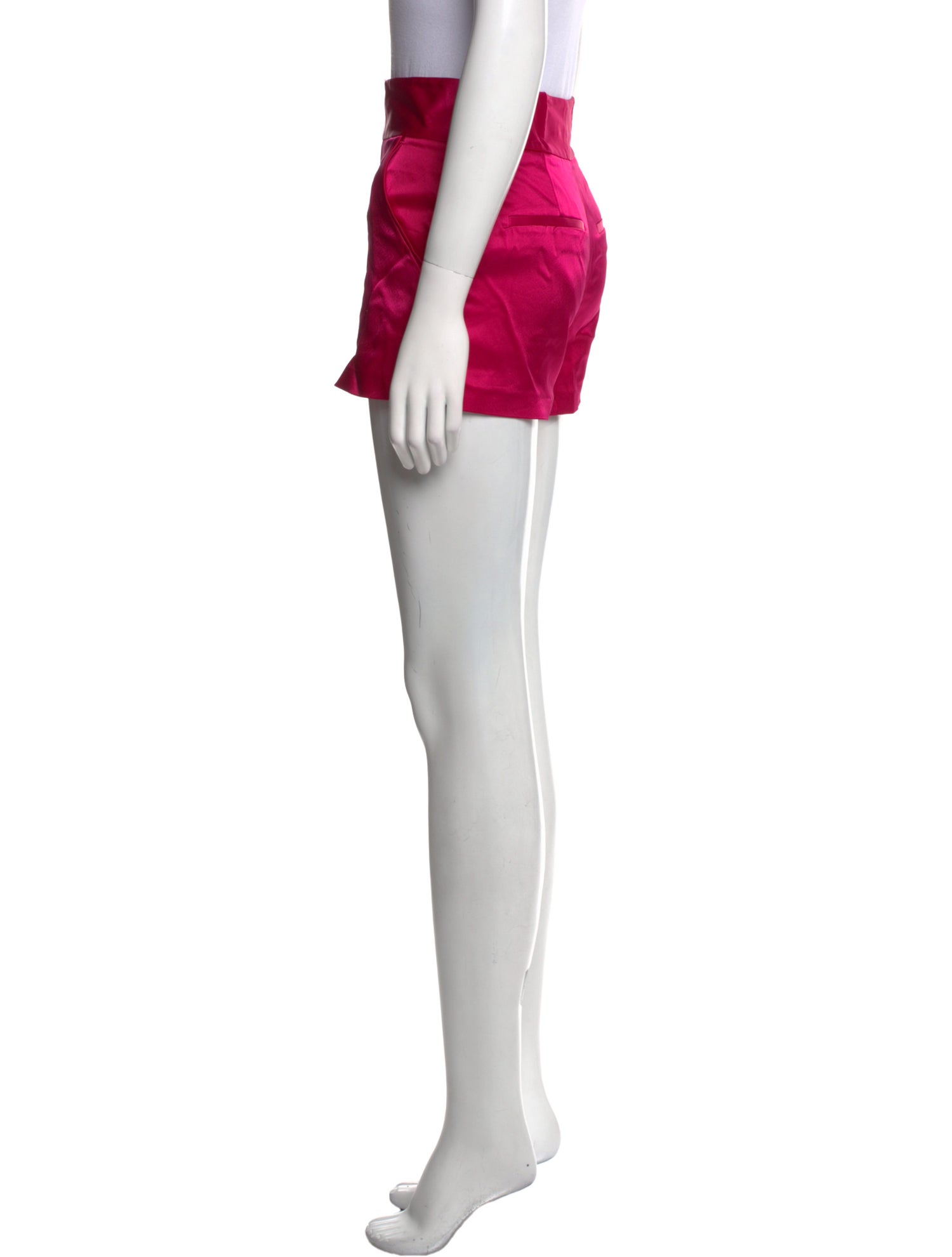 Alice + Olivia Silk Mini Shorts