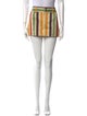 Alice + Olivia Striped Mini Skirt
