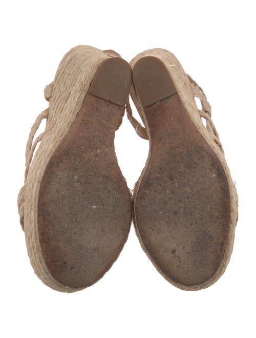 Alice + Olivia Straw Espadrilles