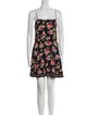 Alice + Olivia Floral Print Mini Dress