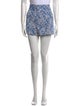 Alice + Olivia Floral Print Mini Shorts