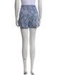 Alice + Olivia Floral Print Mini Shorts