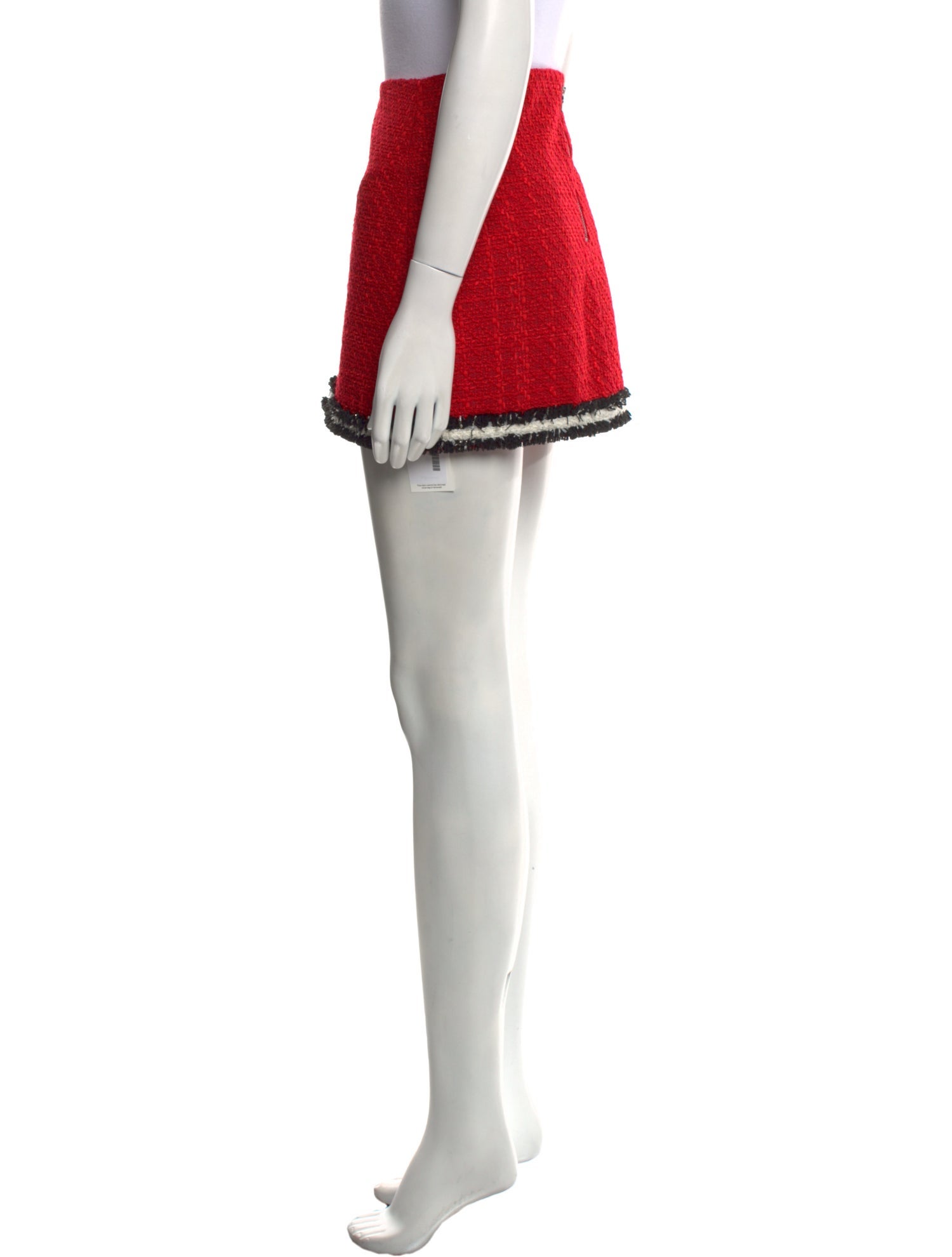 Alice + Olivia Tweed Pattern Mini Skirt w/ Tags