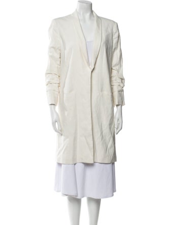 Alice + Olivia Linen Coat