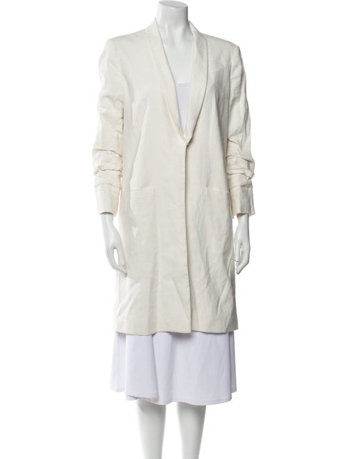 Alice + Olivia Linen Coat