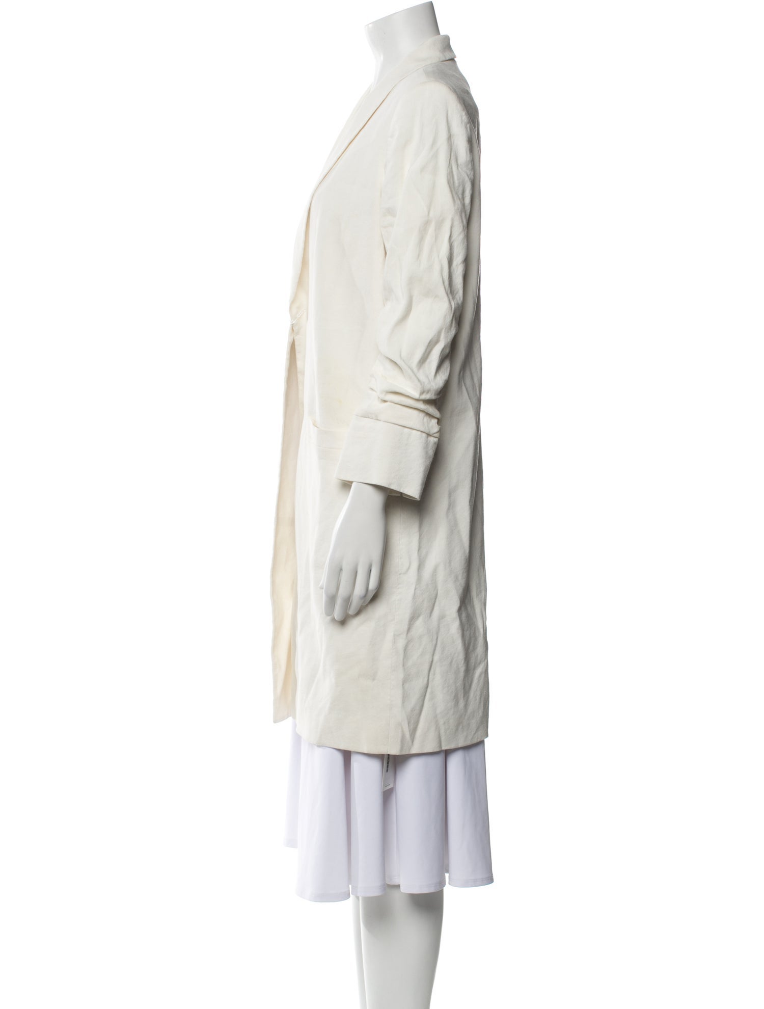 Alice + Olivia Linen Coat