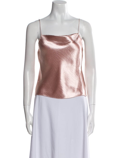 Alice + Olivia Square Neckline Sleeveless Crop Top